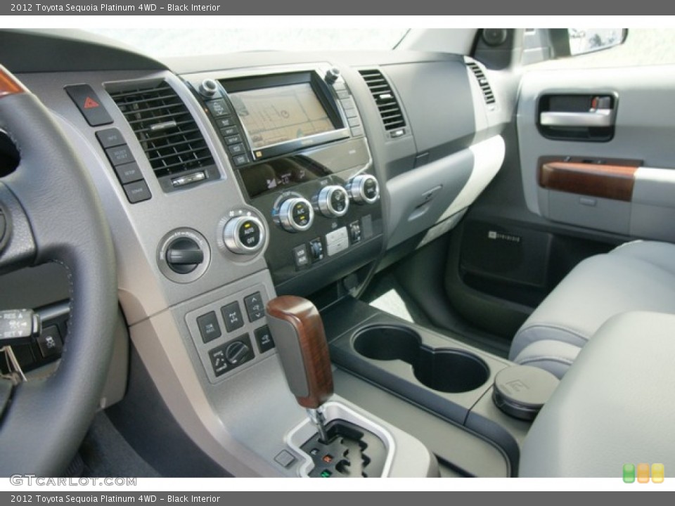 Black Interior Dashboard for the 2012 Toyota Sequoia Platinum 4WD #63149603
