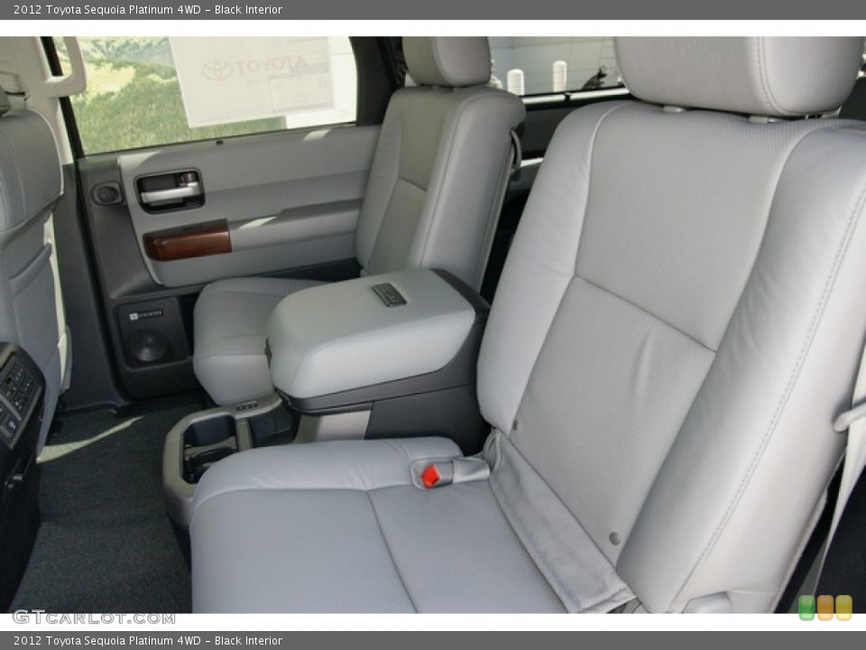 Black Interior Photo for the 2012 Toyota Sequoia Platinum 4WD #63149634