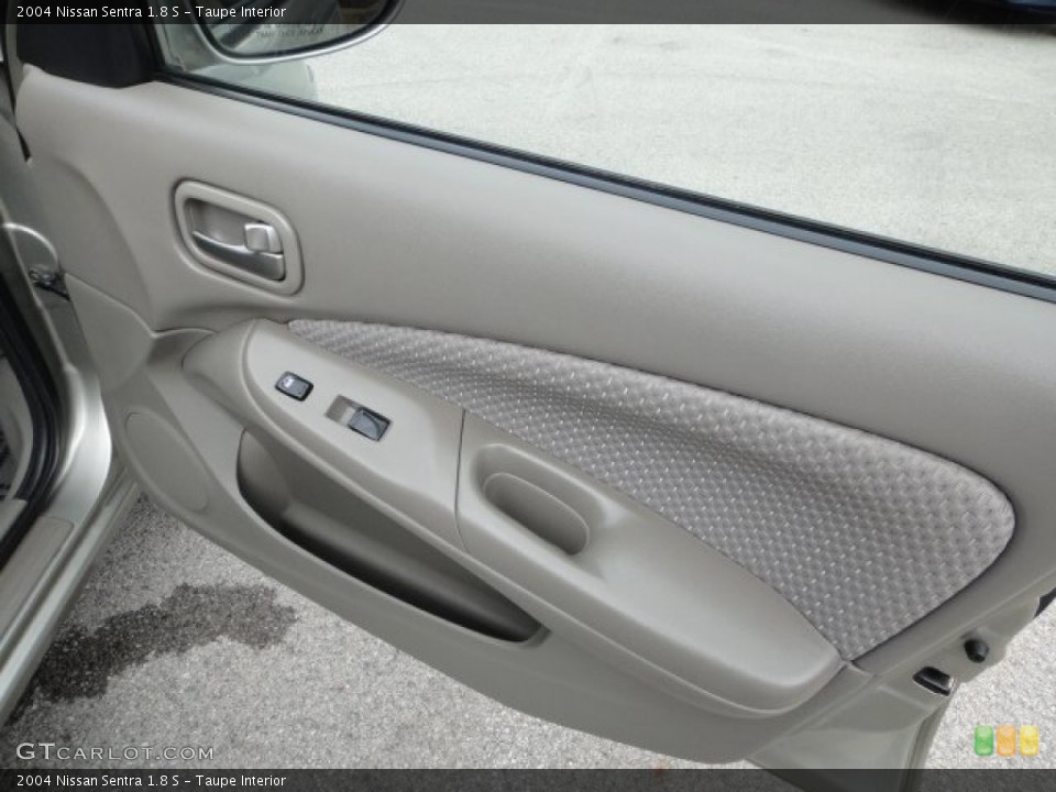 Taupe Interior Door Panel for the 2004 Nissan Sentra 1.8 S #63151547