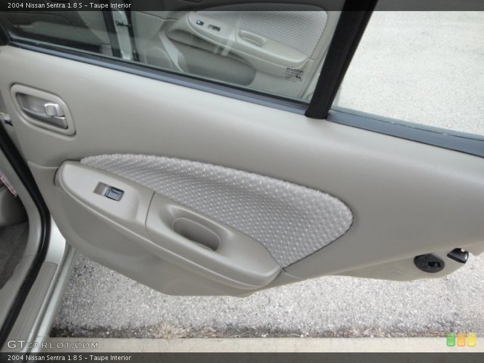 Taupe Interior Door Panel for the 2004 Nissan Sentra 1.8 S #63151568