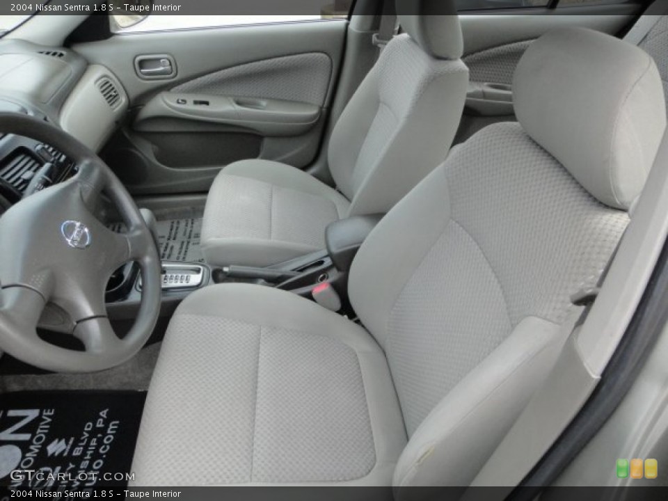 Taupe Interior Photo for the 2004 Nissan Sentra 1.8 S #63151579