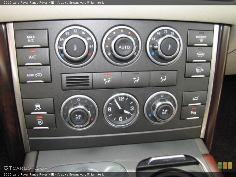 Arabica Brown/Ivory White Interior Controls for the 2010 Land Rover Range Rover HSE #63152675