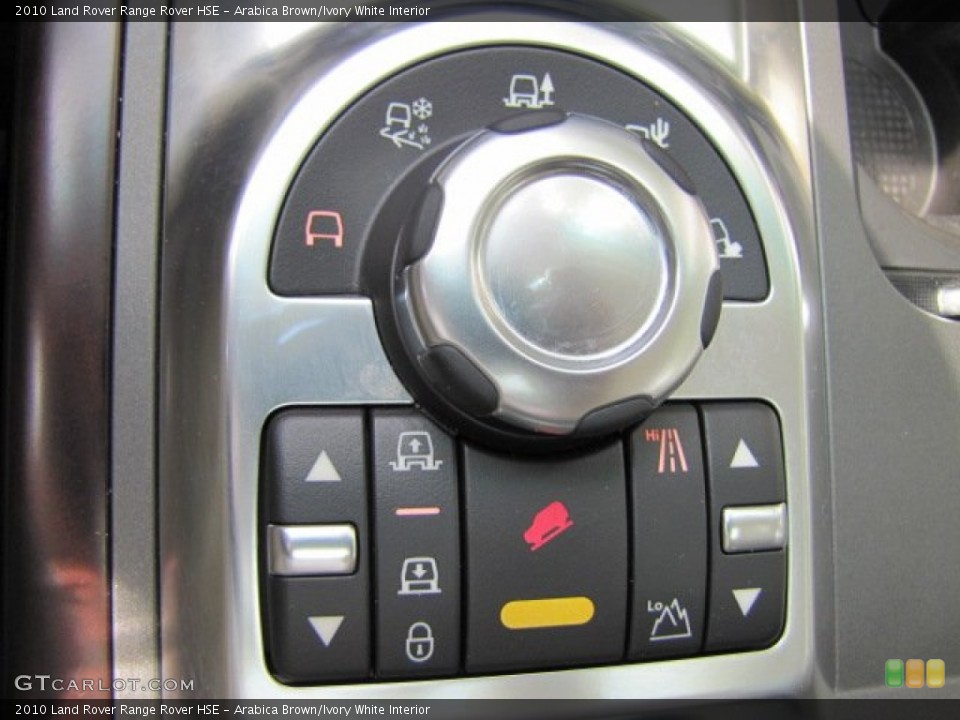 Arabica Brown/Ivory White Interior Controls for the 2010 Land Rover Range Rover HSE #63152689