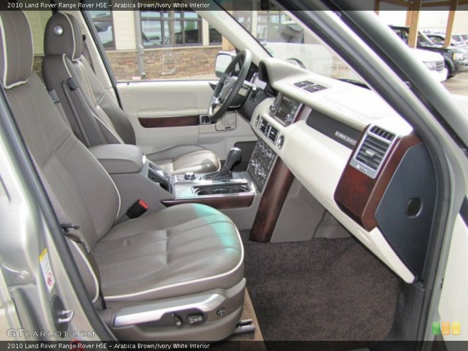Arabica Brown/Ivory White Interior Photo for the 2010 Land Rover Range Rover HSE #63152698