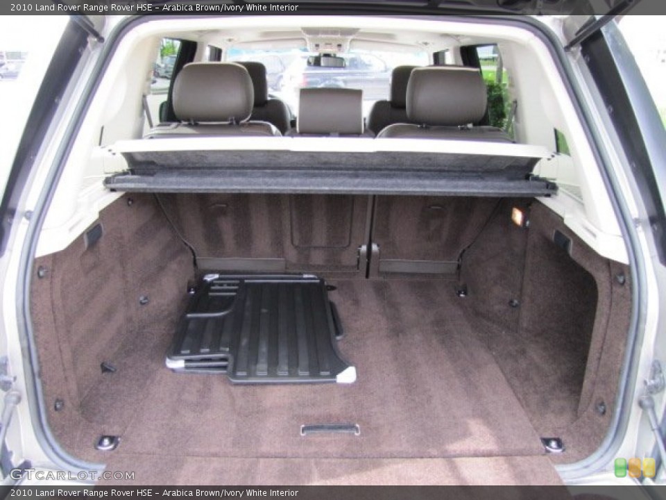 Arabica Brown/Ivory White Interior Trunk for the 2010 Land Rover Range Rover HSE #63152758
