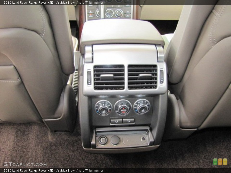 Arabica Brown/Ivory White Interior Controls for the 2010 Land Rover Range Rover HSE #63152797