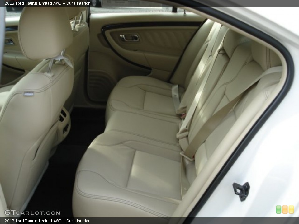 Dune Interior Rear Seat for the 2013 Ford Taurus Limited AWD #63154212