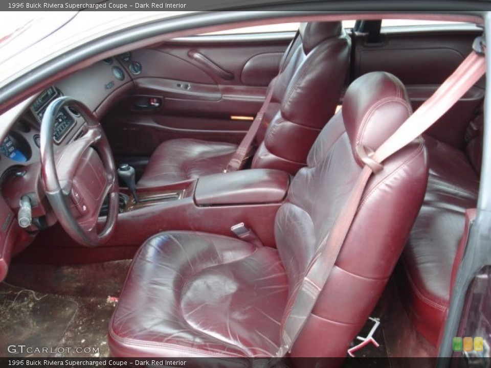 Dark Red 1996 Buick Riviera Interiors