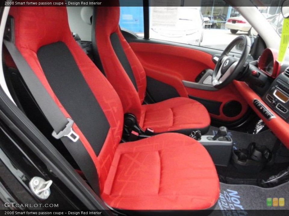Design Red Interior Photo for the 2008 Smart fortwo passion coupe #63155198