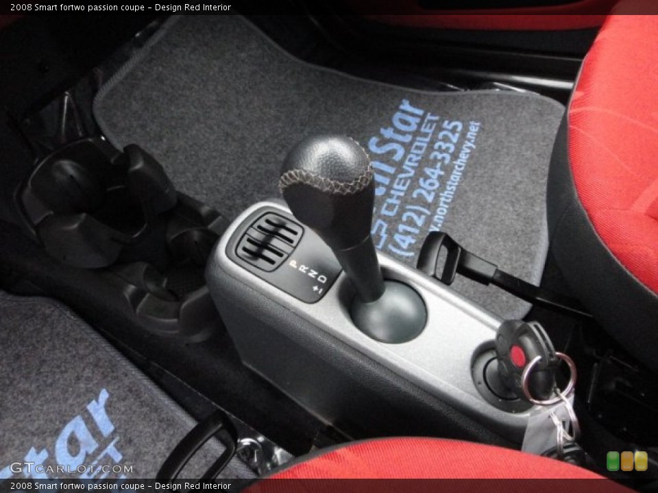 Design Red Interior Transmission for the 2008 Smart fortwo passion coupe #63155237