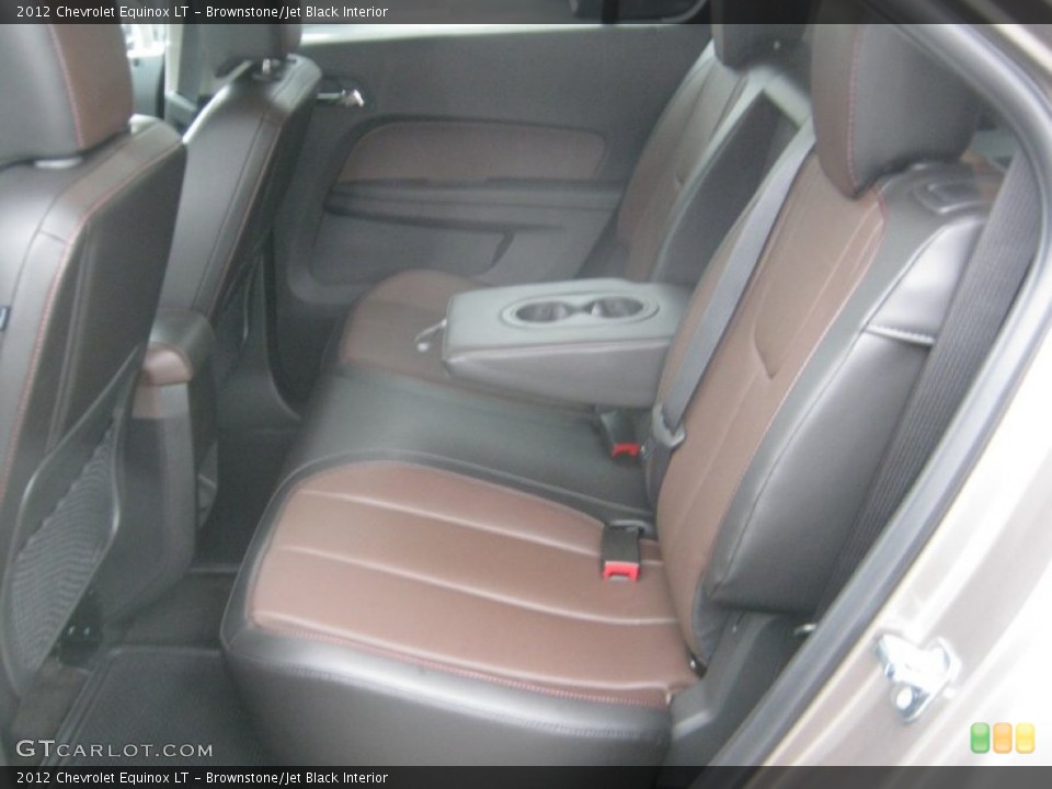 Brownstone/Jet Black Interior Rear Seat for the 2012 Chevrolet Equinox LT #63156485