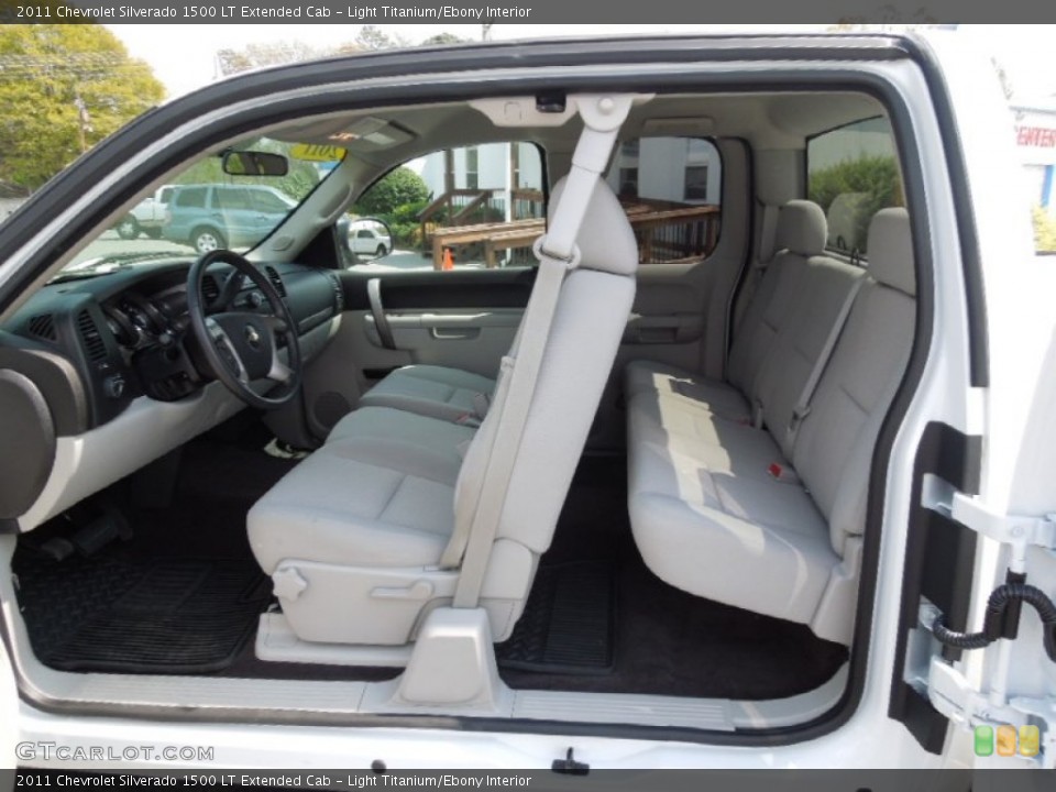 Light Titanium/Ebony Interior Photo for the 2011 Chevrolet Silverado 1500 LT Extended Cab #63158906