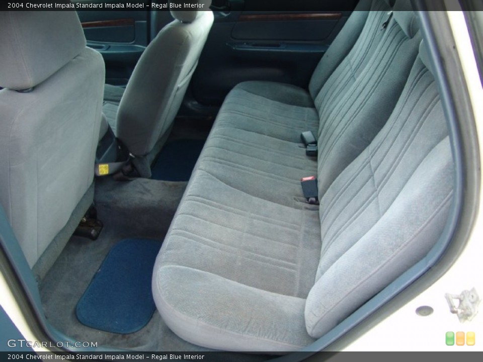 Regal Blue Interior Rear Seat for the 2004 Chevrolet Impala  #63160149