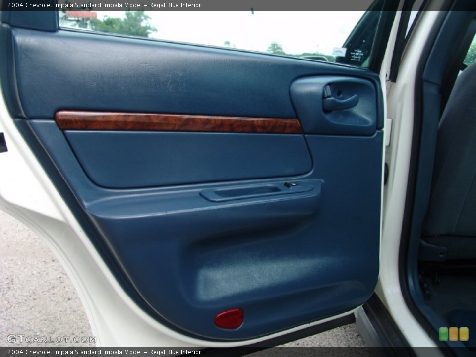 Regal Blue Interior Door Panel for the 2004 Chevrolet Impala  #63160155