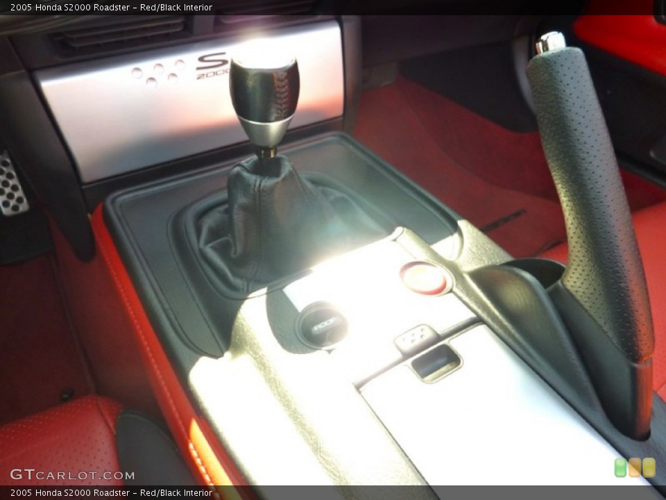 Red/Black Interior Transmission for the 2005 Honda S2000 Roadster #63160809