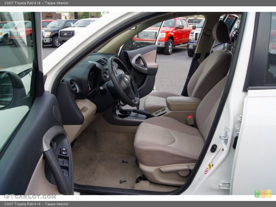 Taupe Interior Photo for the 2007 Toyota RAV4 I4 #63161379
