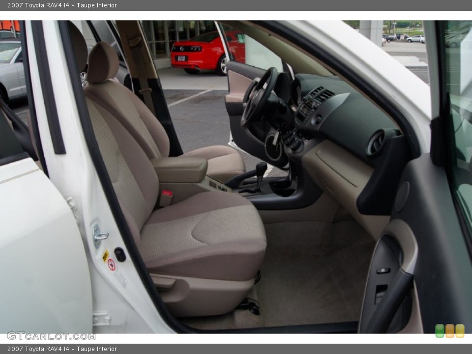Taupe Interior Photo for the 2007 Toyota RAV4 I4 #63161403