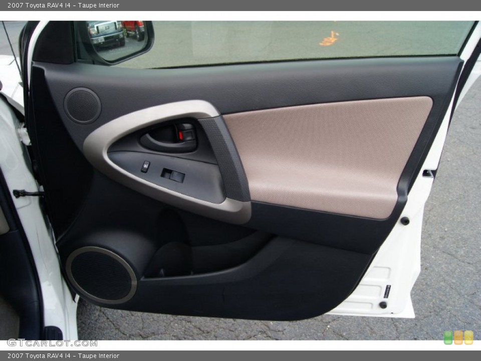 Taupe Interior Door Panel for the 2007 Toyota RAV4 I4 #63161415