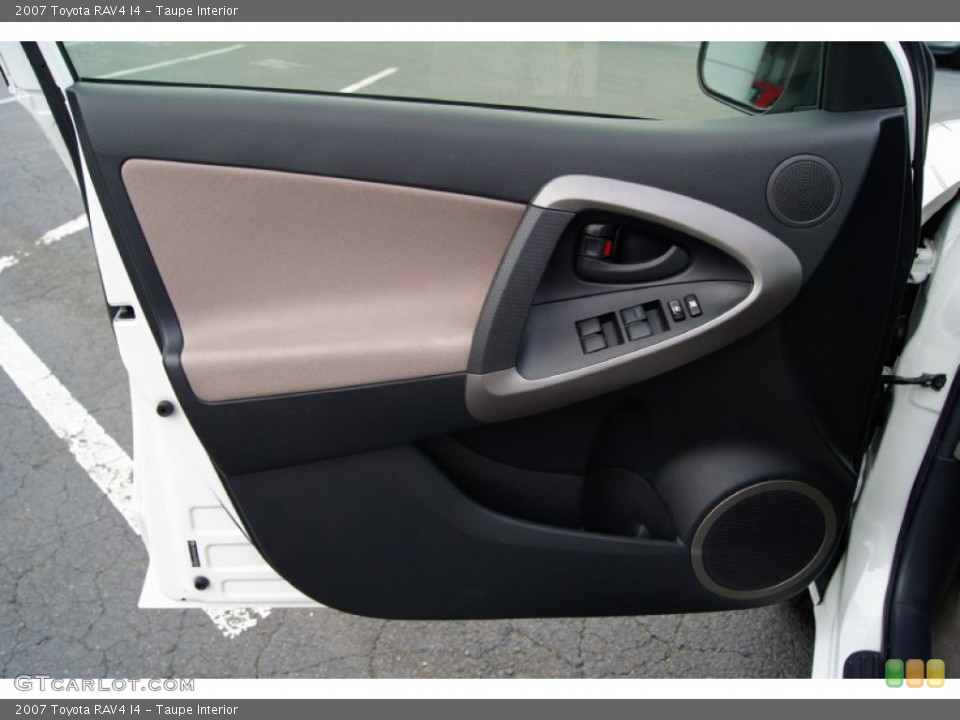 Taupe Interior Door Panel for the 2007 Toyota RAV4 I4 #63161430