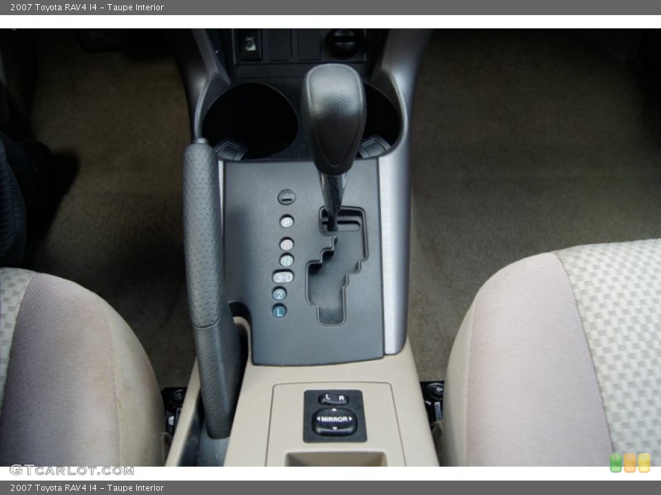 Taupe Interior Transmission for the 2007 Toyota RAV4 I4 #63161487