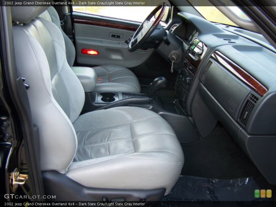 Dark Slate Gray/Light Slate Gray Interior Photo for the 2002 Jeep Grand Cherokee Overland 4x4 #63161914
