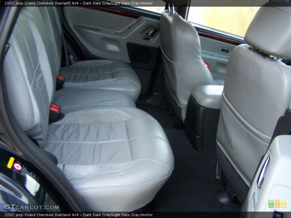 Dark Slate Gray/Light Slate Gray Interior Photo for the 2002 Jeep Grand Cherokee Overland 4x4 #63162083