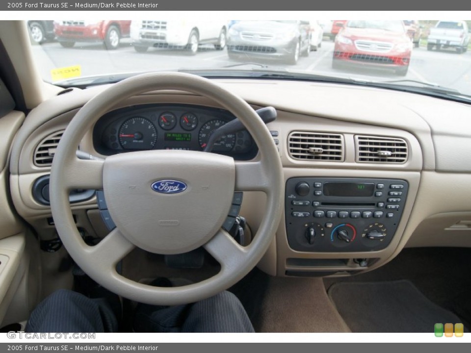 Medium/Dark Pebble Interior Dashboard for the 2005 Ford Taurus SE #63162094