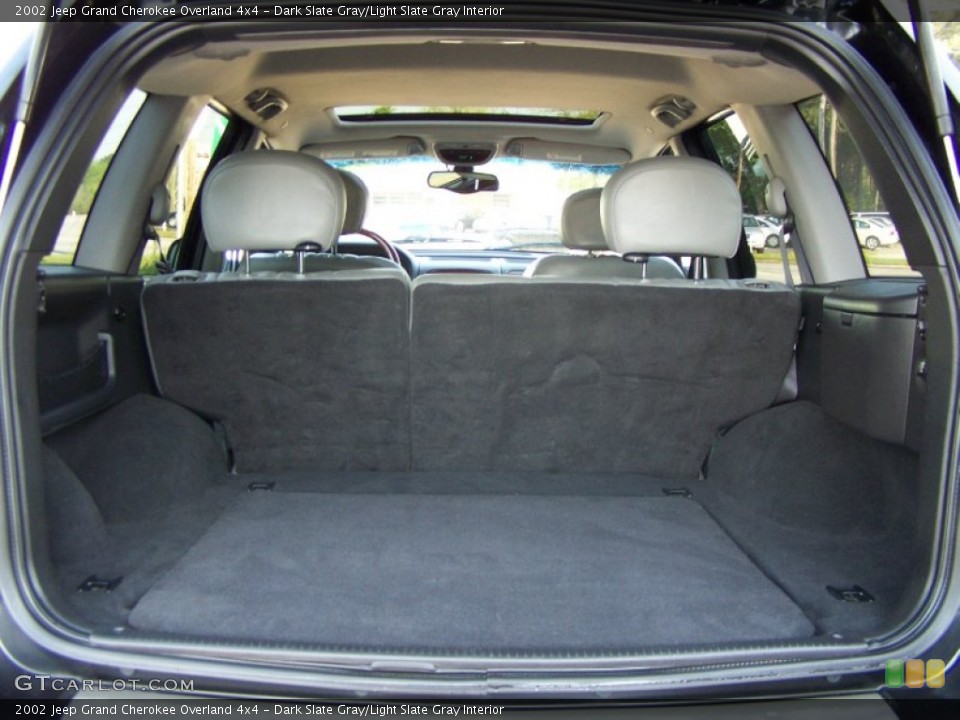 Dark Slate Gray/Light Slate Gray Interior Trunk for the 2002 Jeep Grand Cherokee Overland 4x4 #63162097