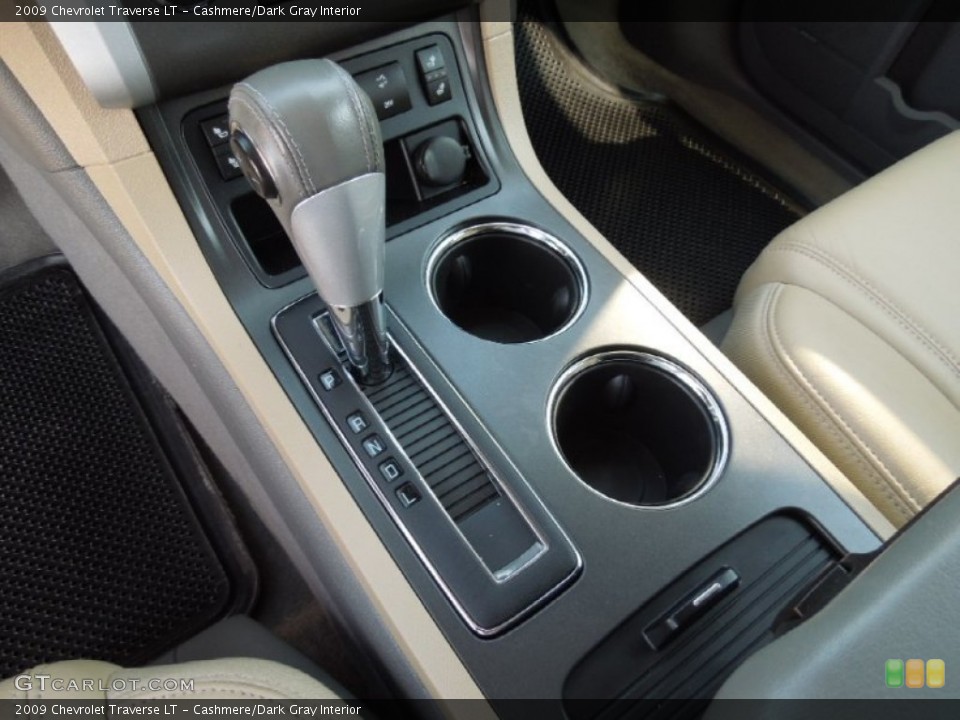 Cashmere/Dark Gray Interior Transmission for the 2009 Chevrolet Traverse LT #63162736