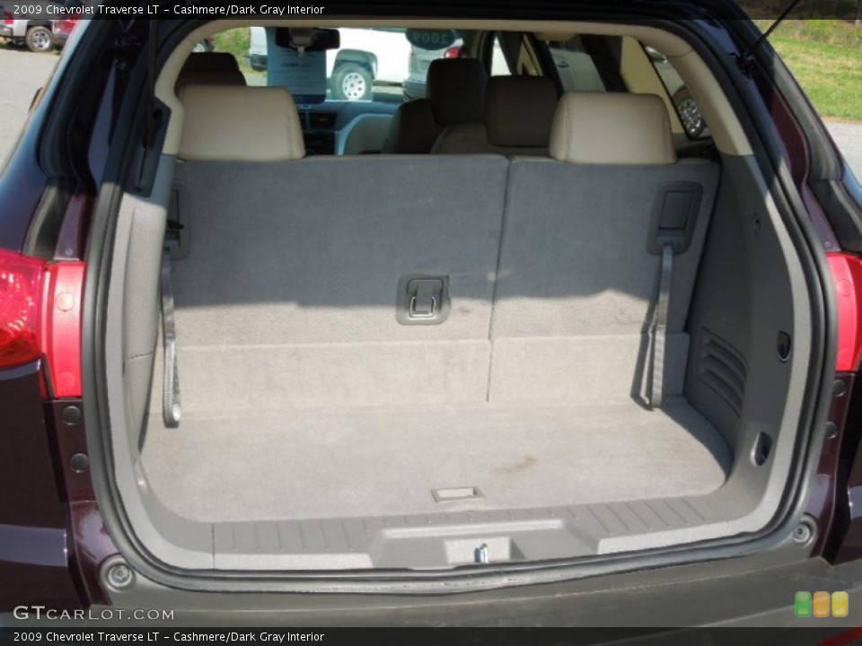 Cashmere/Dark Gray Interior Trunk for the 2009 Chevrolet Traverse LT #63162793