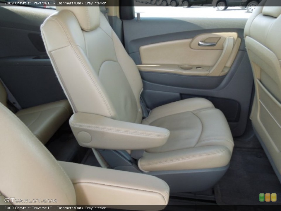 Cashmere/Dark Gray Interior Rear Seat for the 2009 Chevrolet Traverse LT #63162805