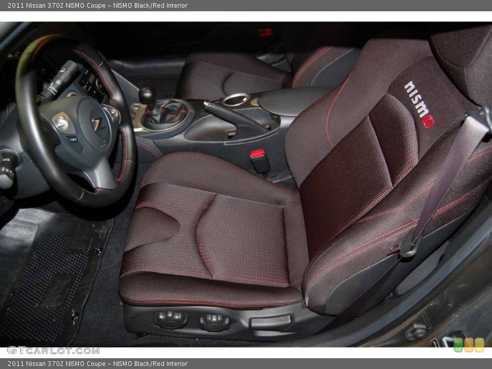 NISMO Black/Red Interior Photo for the 2011 Nissan 370Z NISMO Coupe #63164644