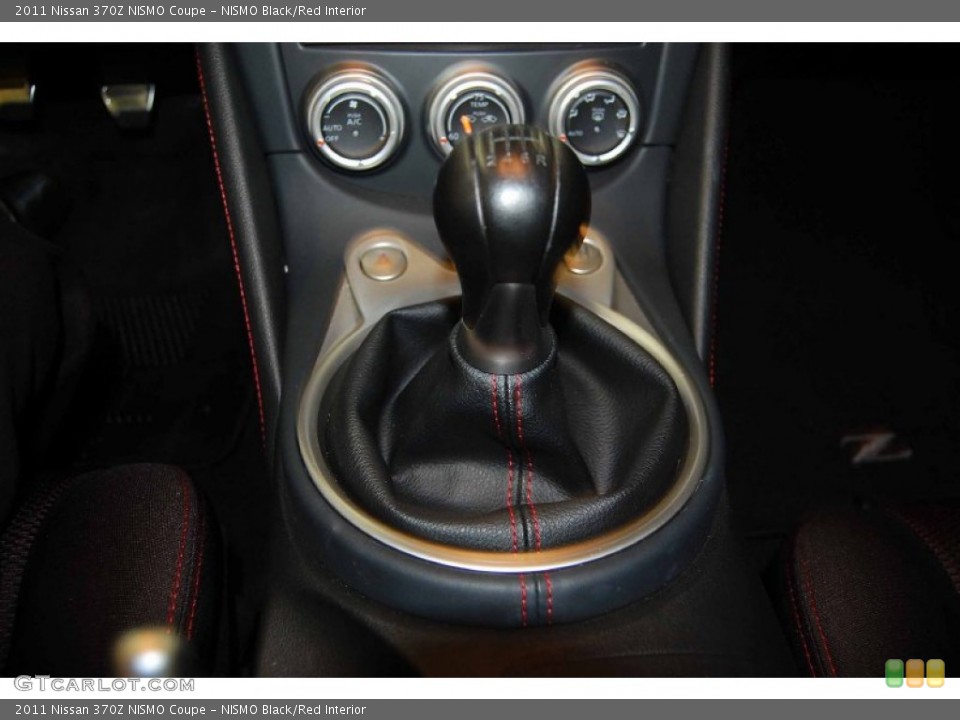 NISMO Black/Red Interior Transmission for the 2011 Nissan 370Z NISMO Coupe #63164686