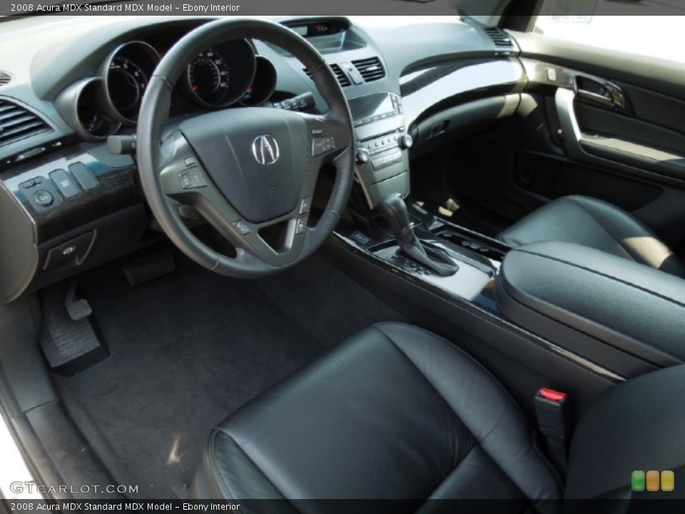 Ebony Interior Prime Interior for the 2008 Acura MDX  #63166438