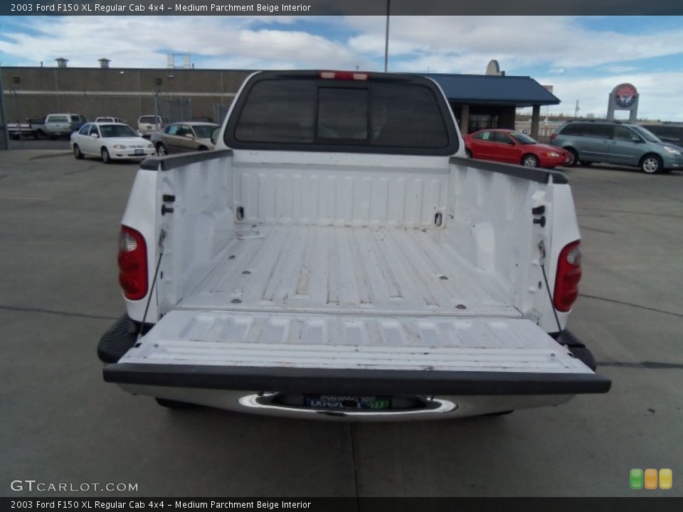 Medium Parchment Beige Interior Trunk for the 2003 Ford F150 XL Regular Cab 4x4 #63167626