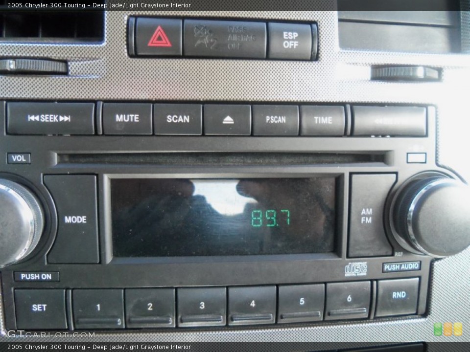 Deep Jade/Light Graystone Interior Audio System for the 2005 Chrysler 300 Touring #63168070