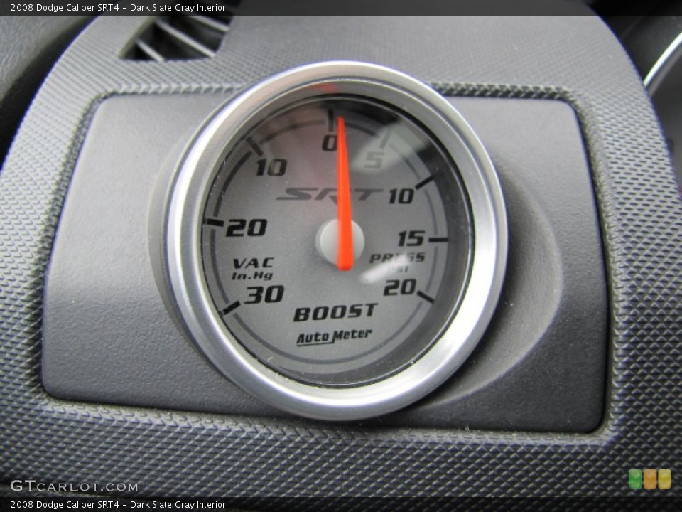 Dark Slate Gray Interior Gauges for the 2008 Dodge Caliber SRT4 #63168766