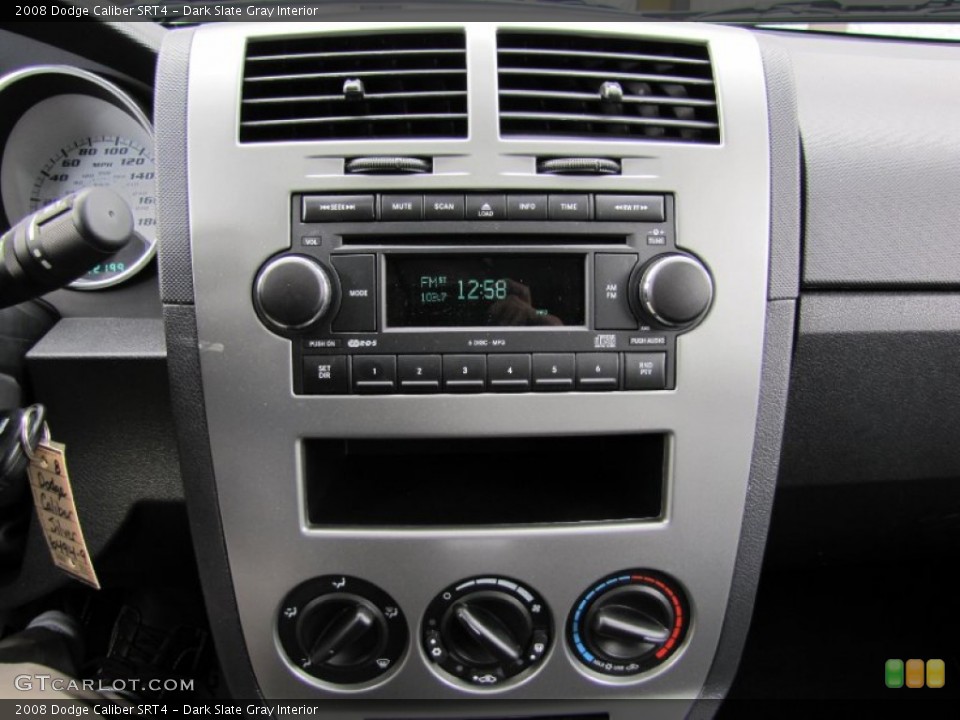 Dark Slate Gray Interior Audio System for the 2008 Dodge Caliber SRT4 #63168775