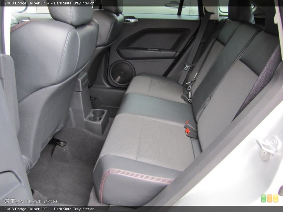 Dark Slate Gray Interior Rear Seat for the 2008 Dodge Caliber SRT4 #63168791