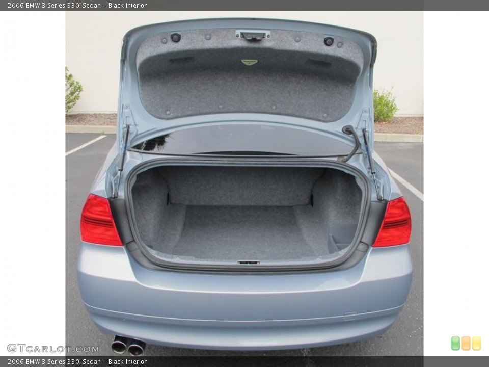 Black Interior Trunk for the 2006 BMW 3 Series 330i Sedan #63171703