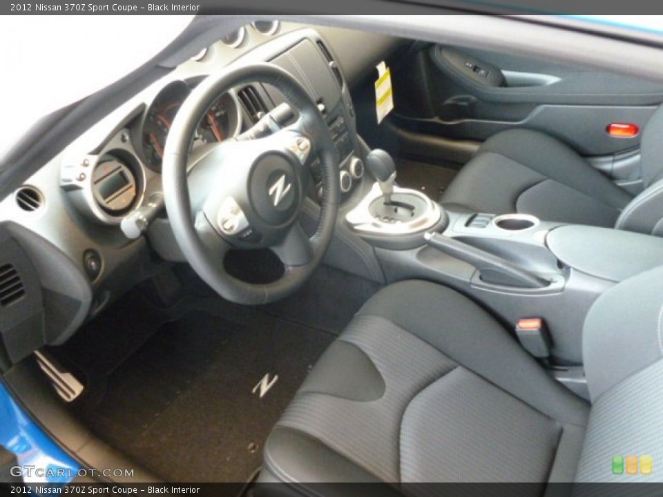 Black Interior Photo for the 2012 Nissan 370Z Sport Coupe #63172120