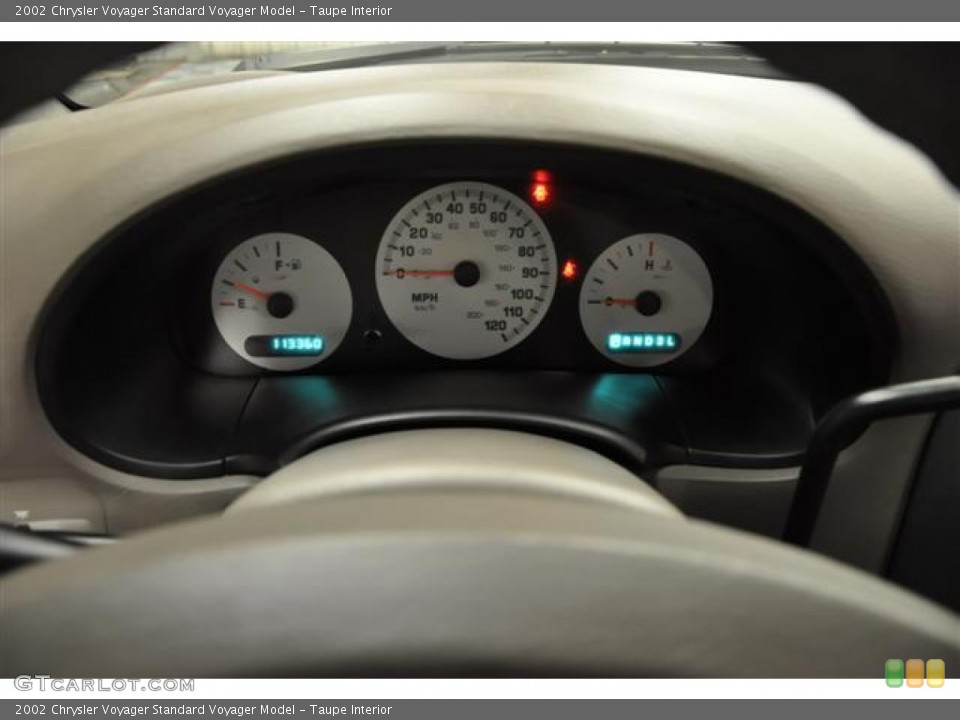 Taupe Interior Gauges for the 2002 Chrysler Voyager  #63176227