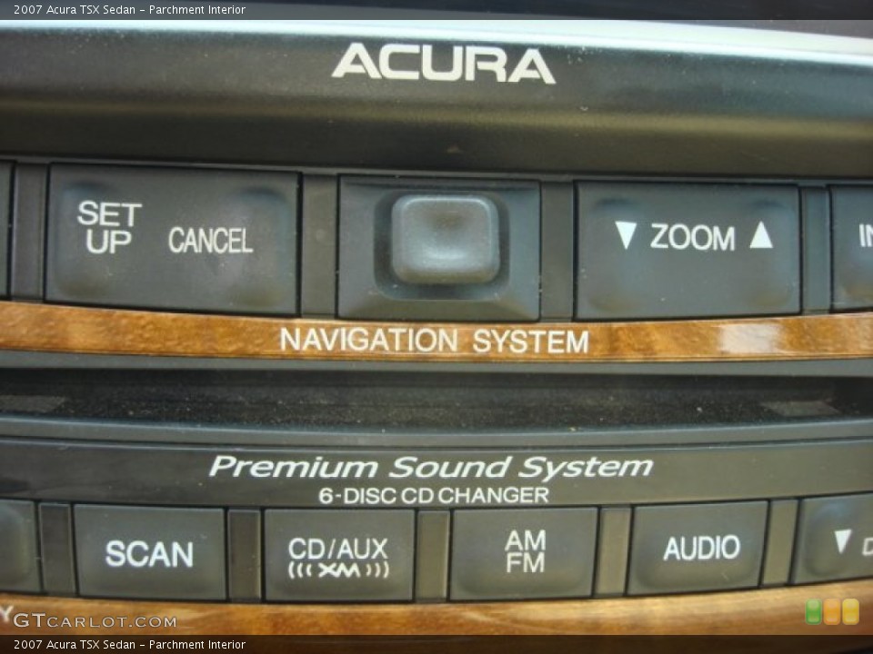 Parchment Interior Controls for the 2007 Acura TSX Sedan #63176386