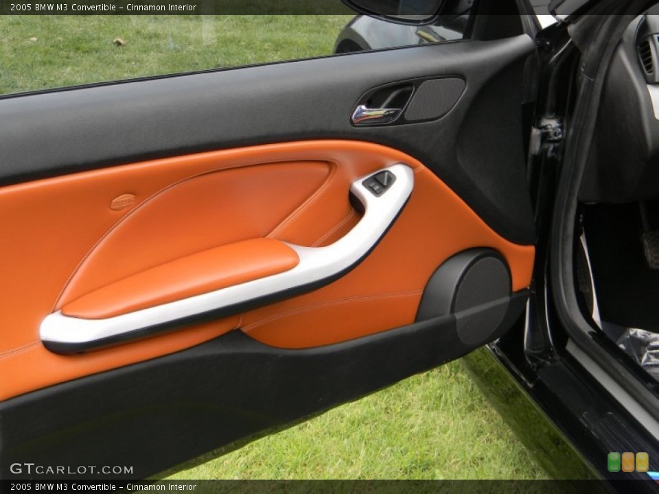 Cinnamon Interior Door Panel for the 2005 BMW M3 Convertible #63177773