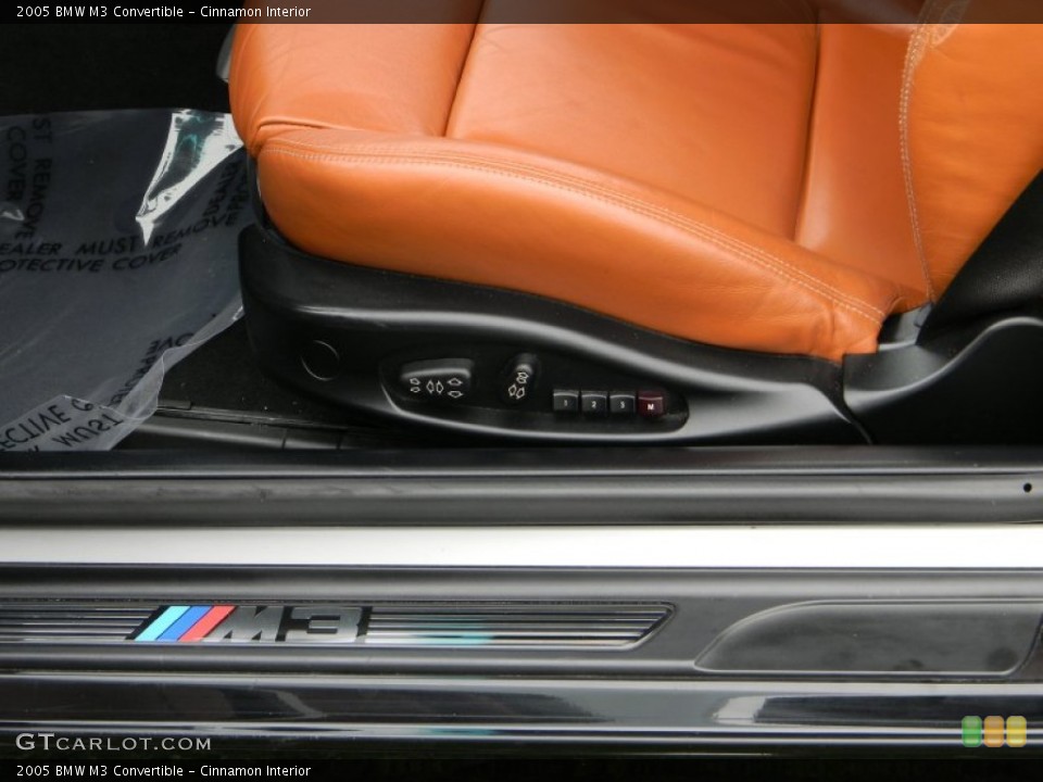 Cinnamon Interior Controls for the 2005 BMW M3 Convertible #63177787