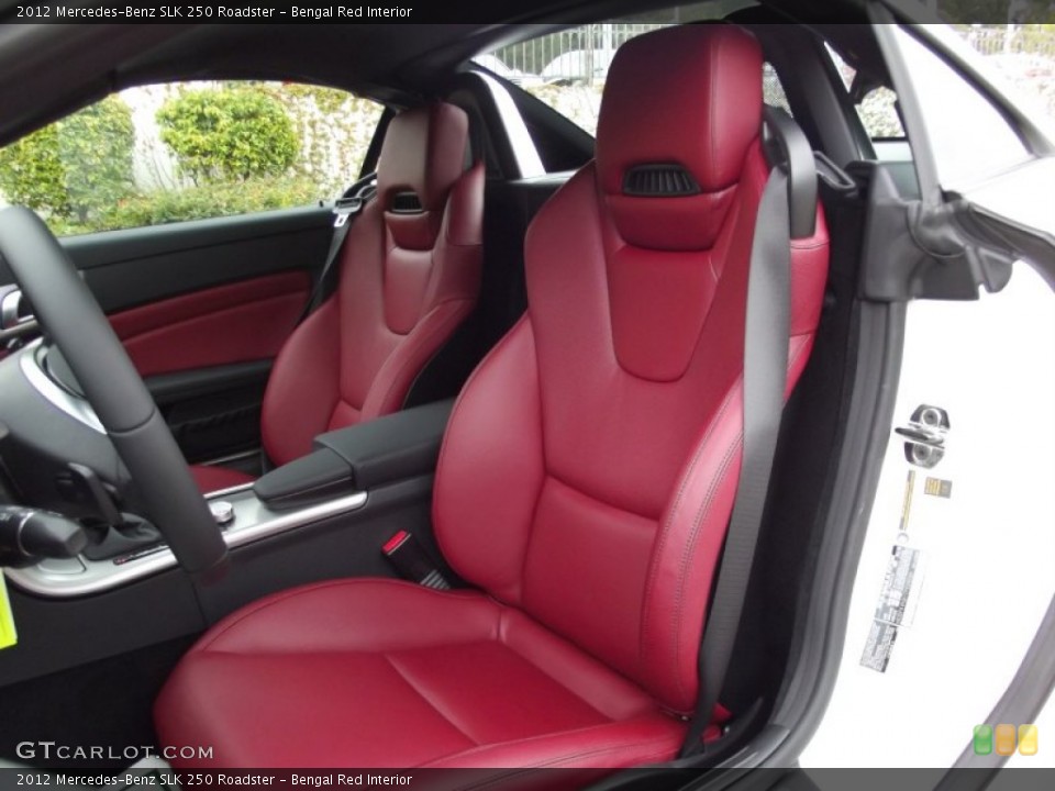 Bengal Red Interior Photo for the 2012 Mercedes-Benz SLK 250 Roadster #63177823