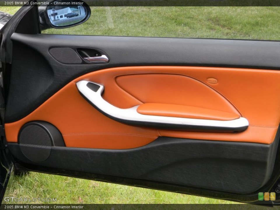 Cinnamon Interior Door Panel for the 2005 BMW M3 Convertible #63177878