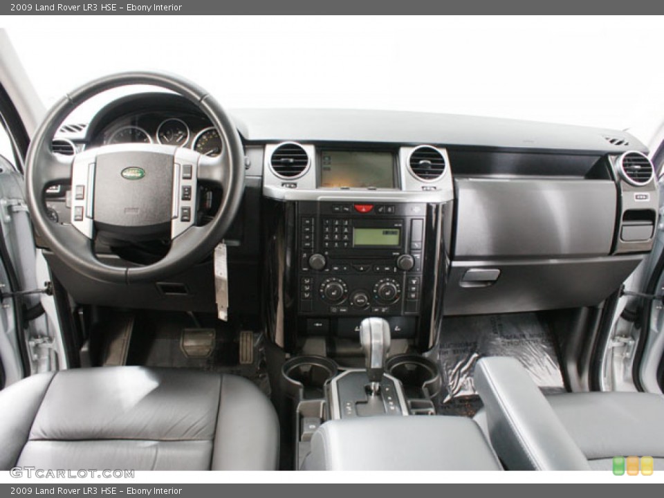 Ebony Interior Dashboard for the 2009 Land Rover LR3 HSE #63180286
