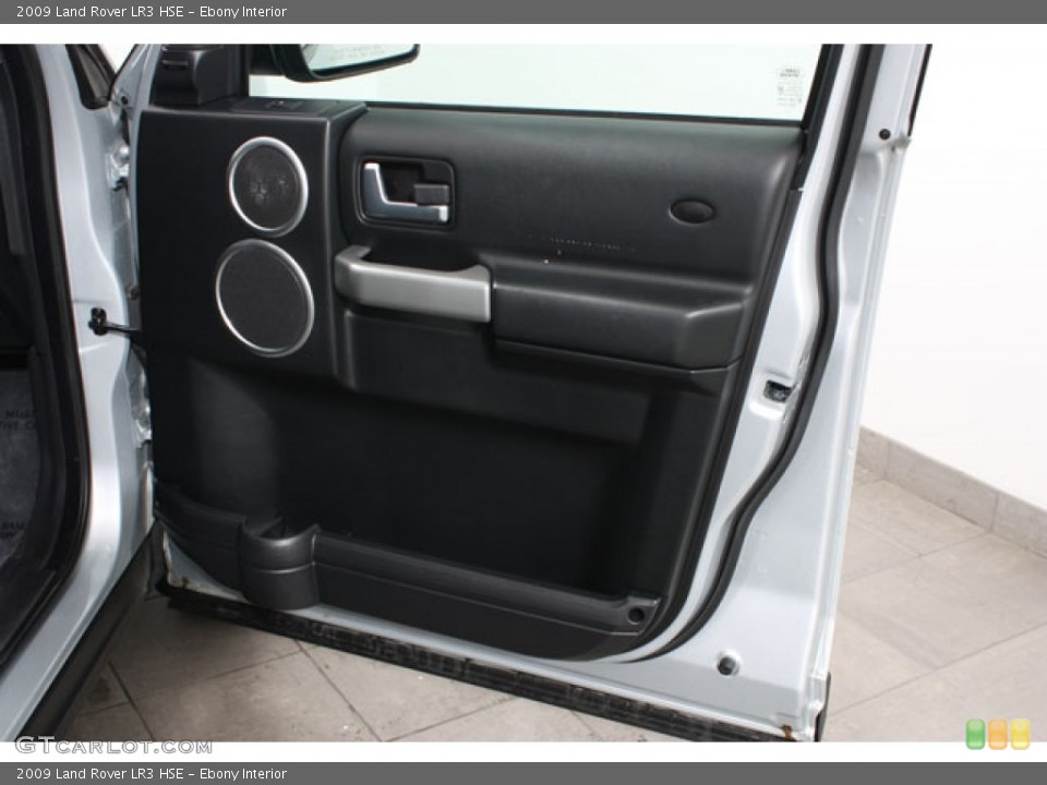 Ebony Interior Door Panel for the 2009 Land Rover LR3 HSE #63180373