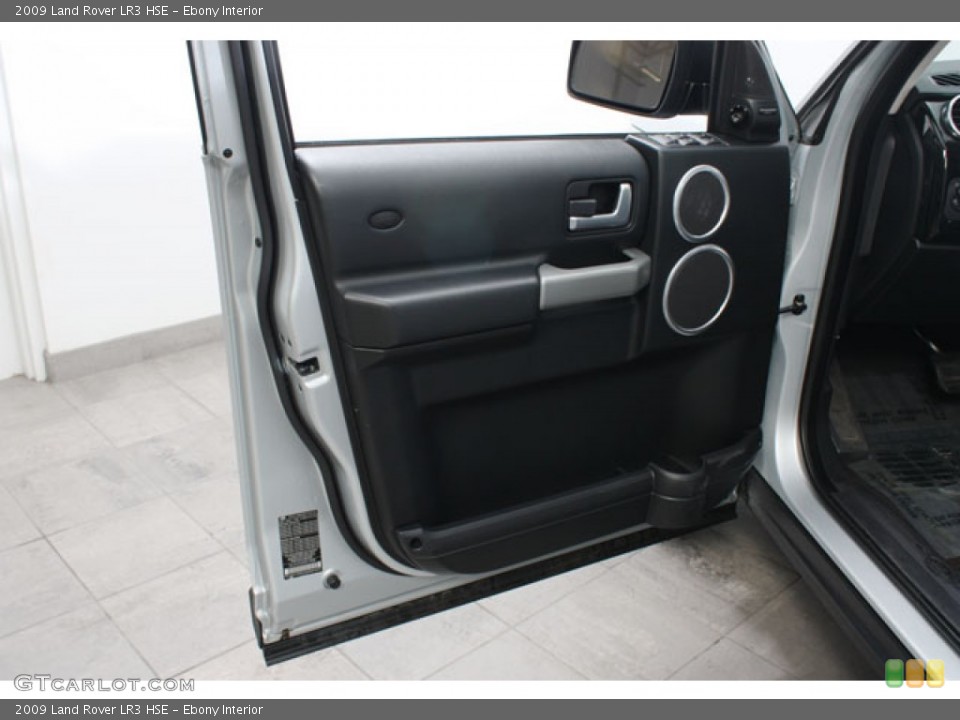 Ebony Interior Door Panel for the 2009 Land Rover LR3 HSE #63180400